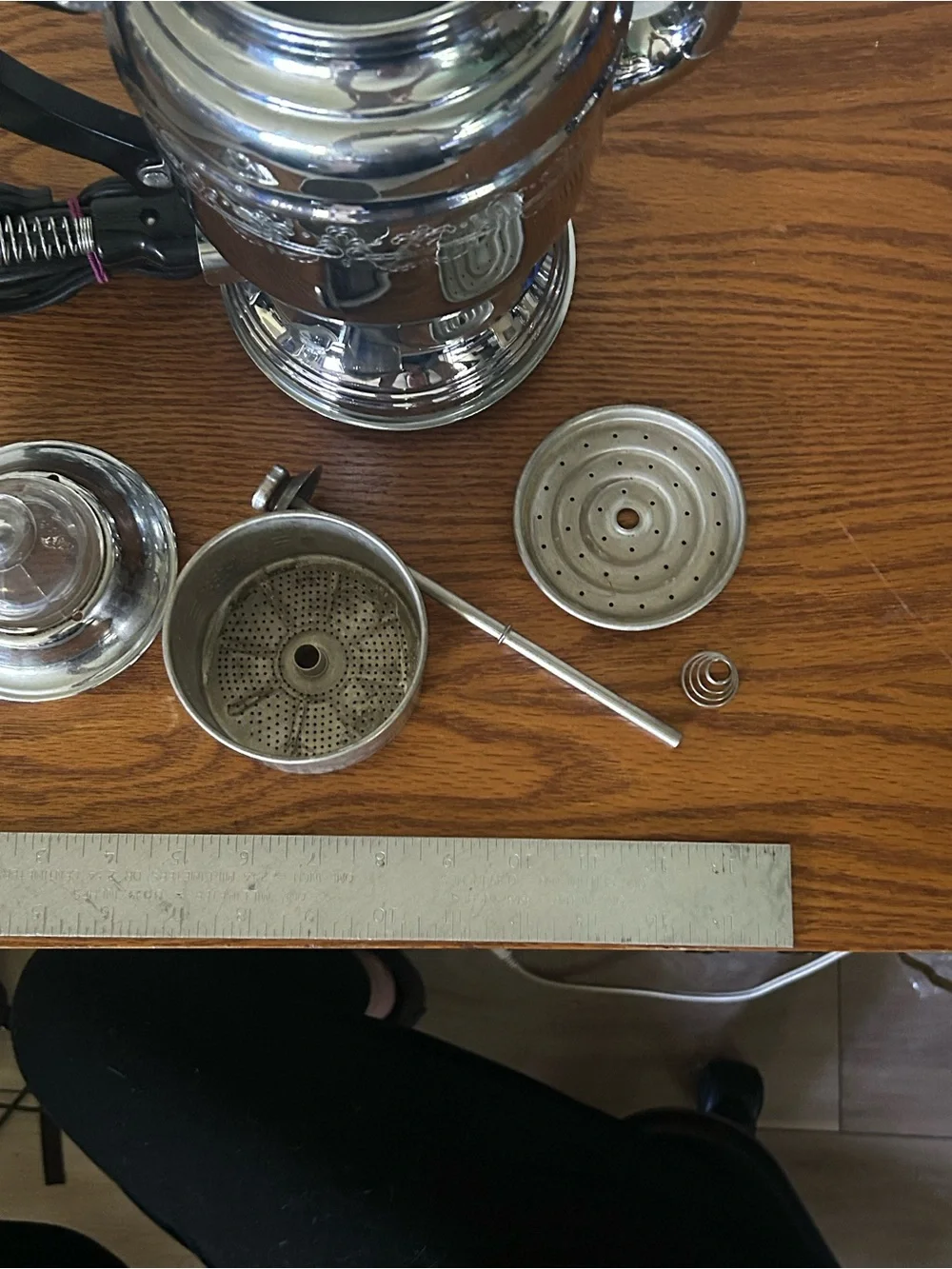Vintage United Electric Kettle Percolator 950A